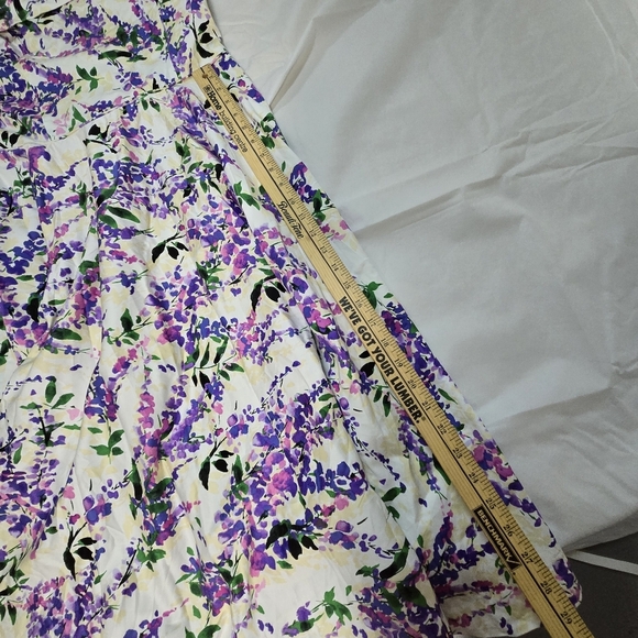 Maggy London Julia Berolzheimer Floral Print Women's Dress With Pockets No Tag - Picture 13 of 13